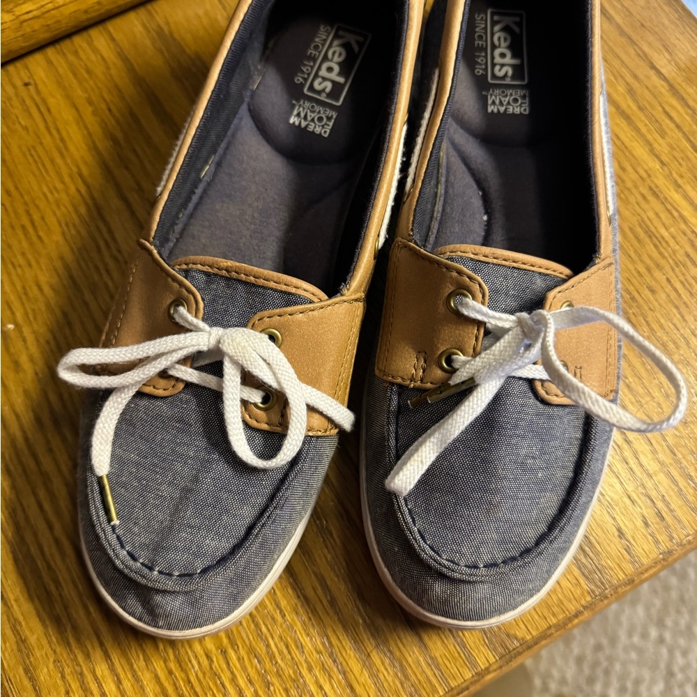 Keds Men's Casual Tan and Gray Shoes